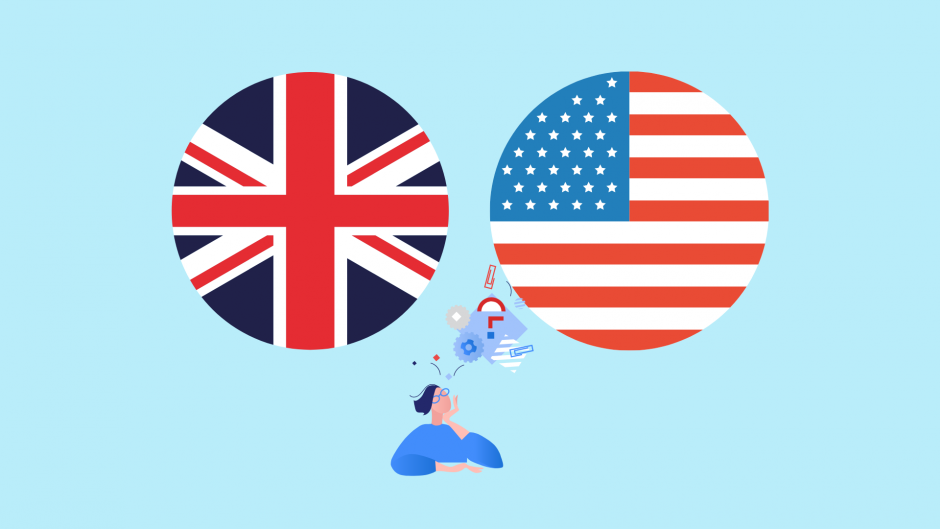 イギリス英語 vs アメリカ英語  ①